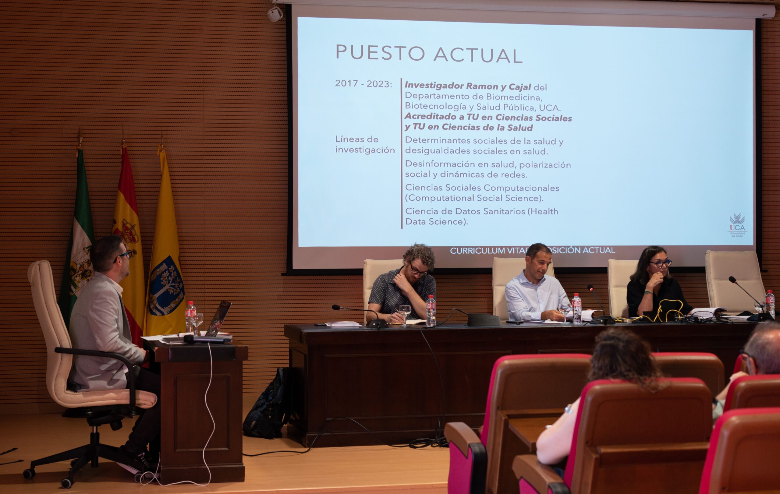 Javier Álvarez Gálvez, nuevo profesor titular del área de Sociología de la UCA